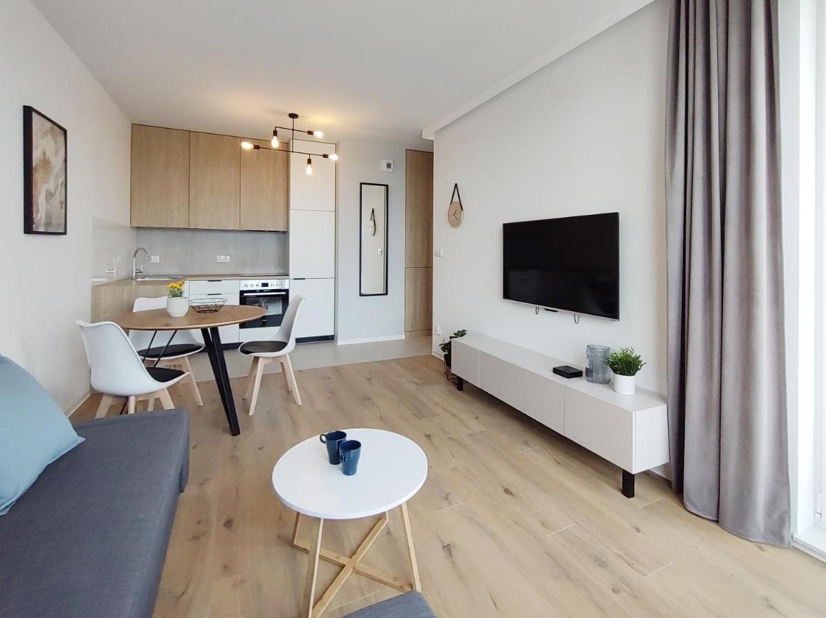 Elegant 3City Apartment With Parking In Gdansk By Noclegi Renters 外观 照片