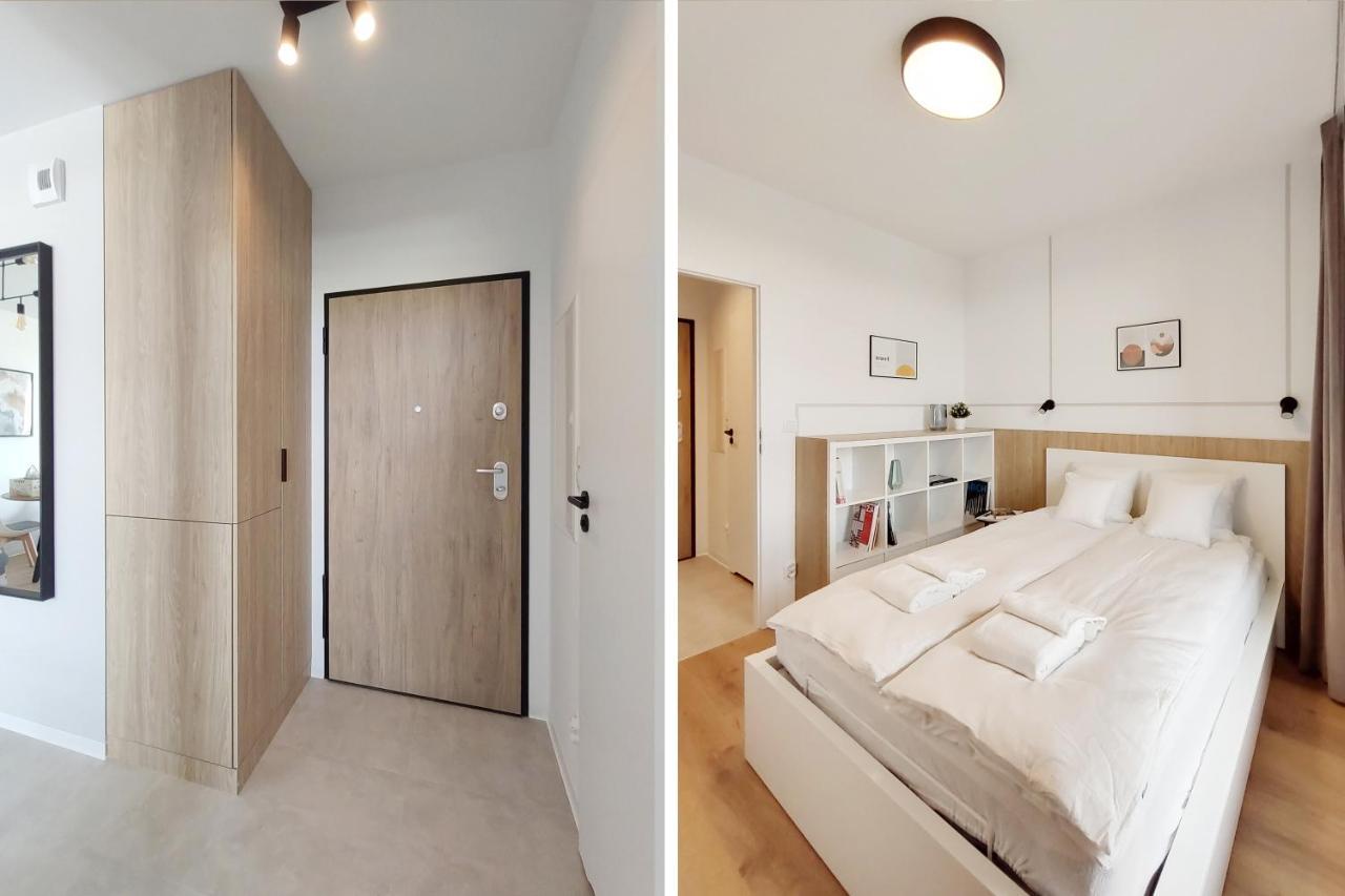 Elegant 3City Apartment With Parking In Gdansk By Noclegi Renters 外观 照片