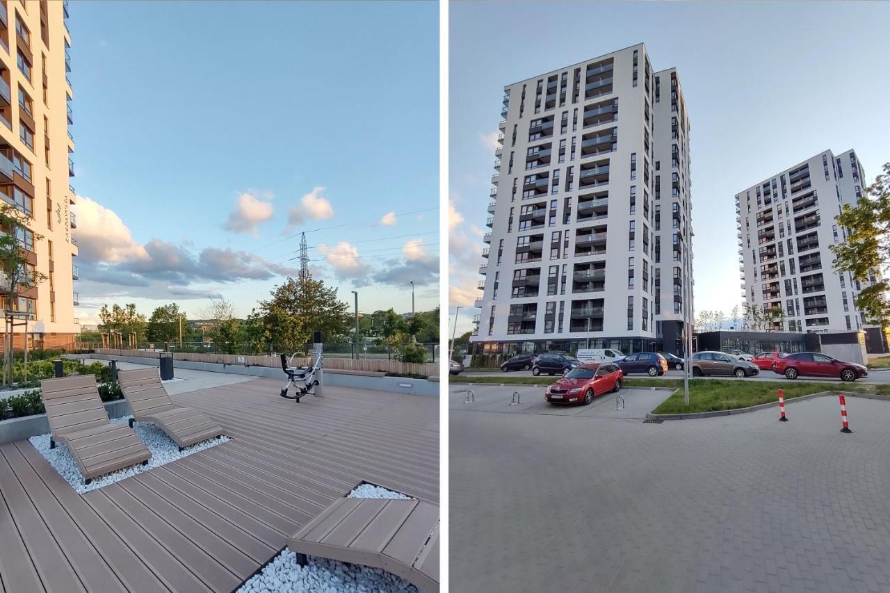 Elegant 3City Apartment With Parking In Gdansk By Noclegi Renters 外观 照片